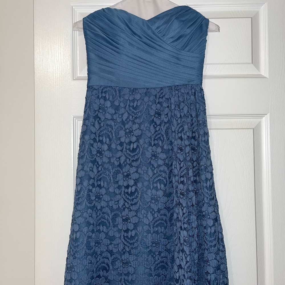 David’s Bridal Lace Short Dress
